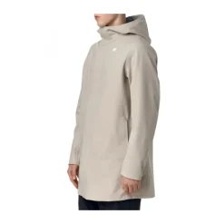 Frakker<K-Way Marlyn Bonded Jacket Beige