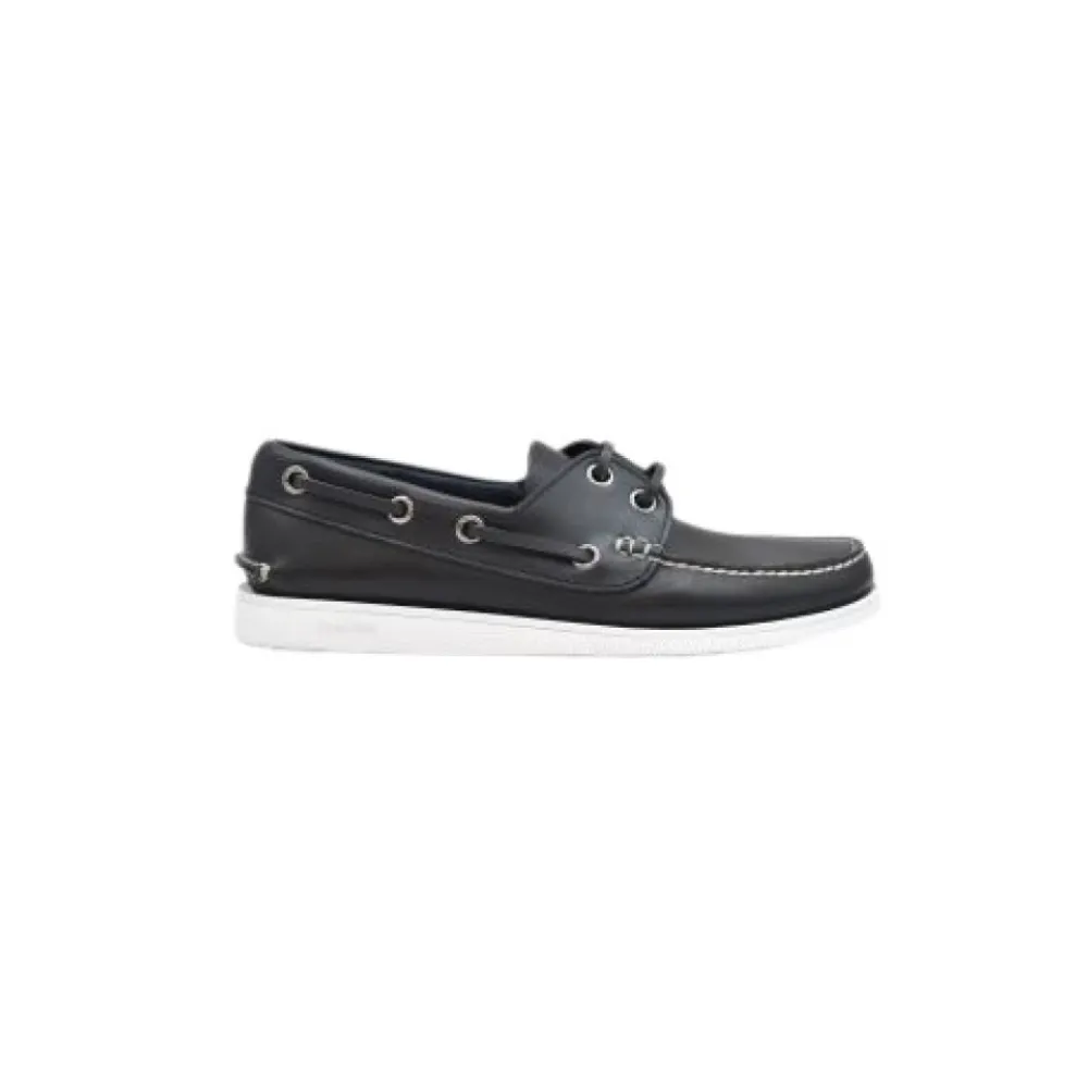 Sejlersko^Church's Marske Boat Shoe Blå