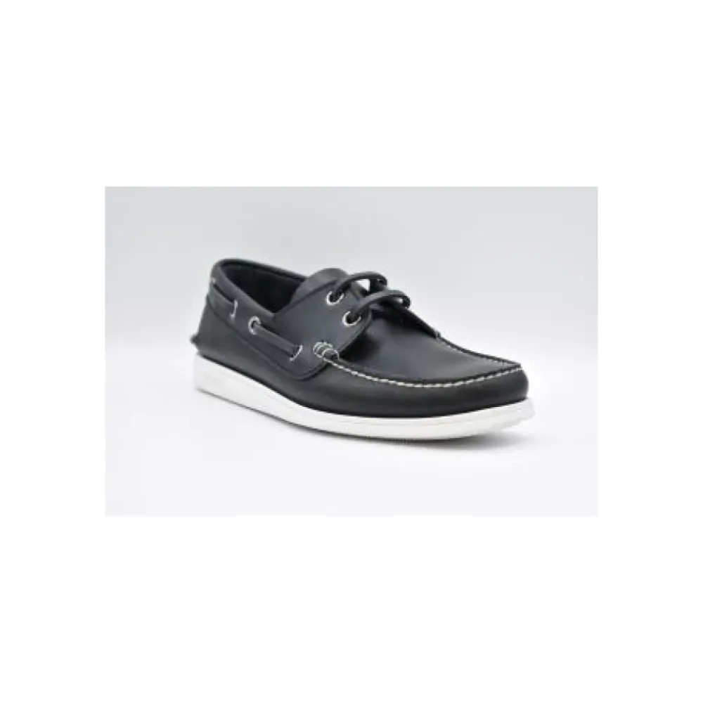 Sejlersko^Church's Marske Boat Shoe Blå