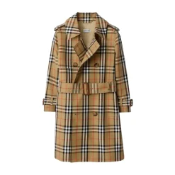 Jakker<Burberry Mary Trench Coat Beige