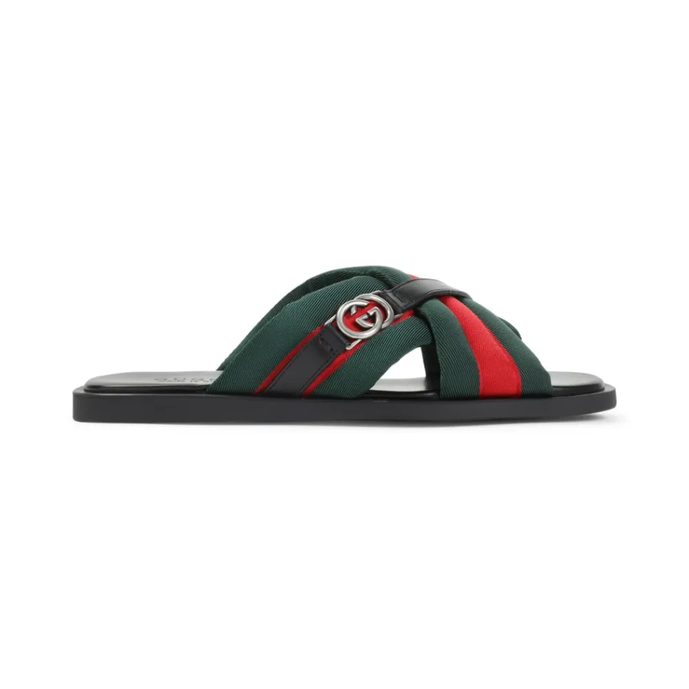 Sandaler<Gucci Maverik Polyamide Sandaler Multifarvet
