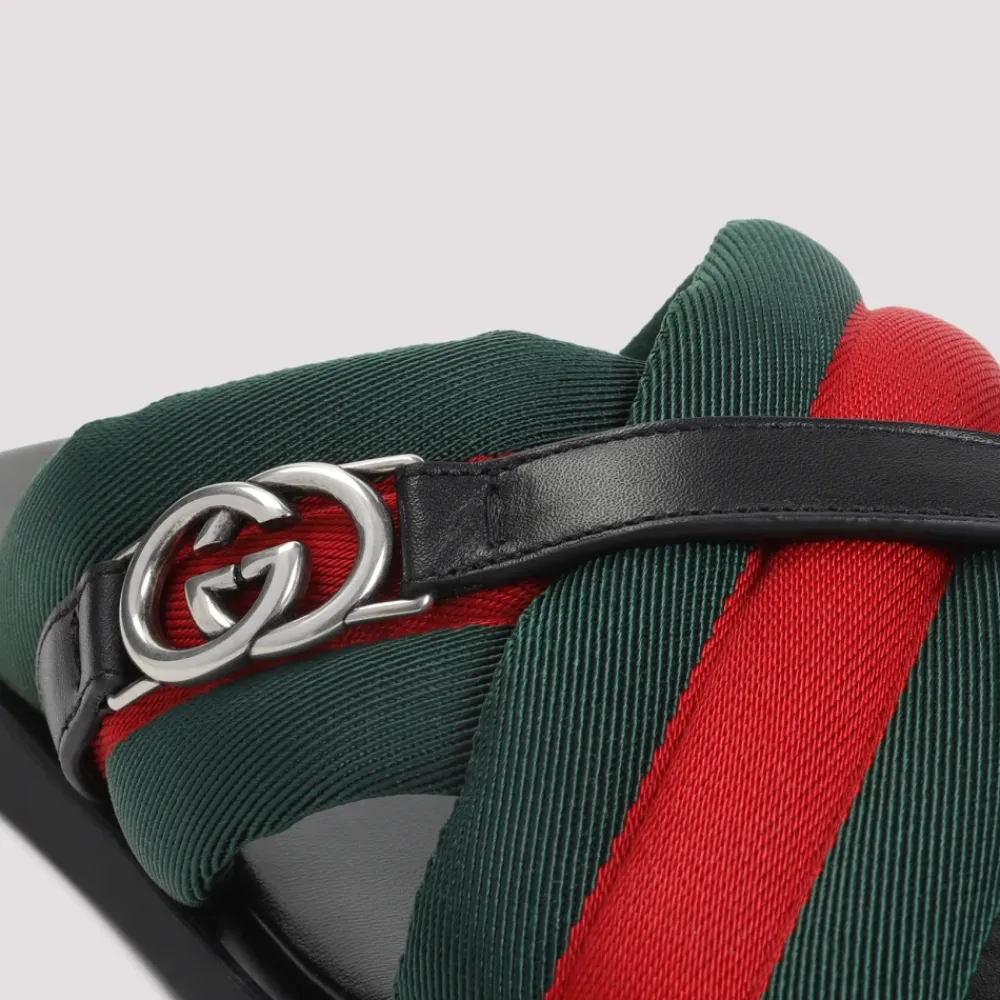 Sandaler<Gucci Maverik Polyamide Sandaler Multifarvet