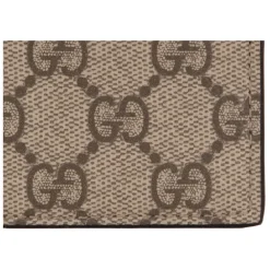 Punge & Kortholder<Gucci Maxi GG Card Holder Beige