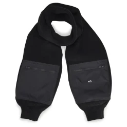 Halstørklæder Og Tørklæder^Y-3 Maxi Sleeves Scarf Sort