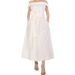 Kjoler Day Dresses > Midi Dresses Hvid