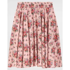 Kjoler & Nederdele^Dolce & Gabbana Mazzolini Fiori Fros Skirt Pink