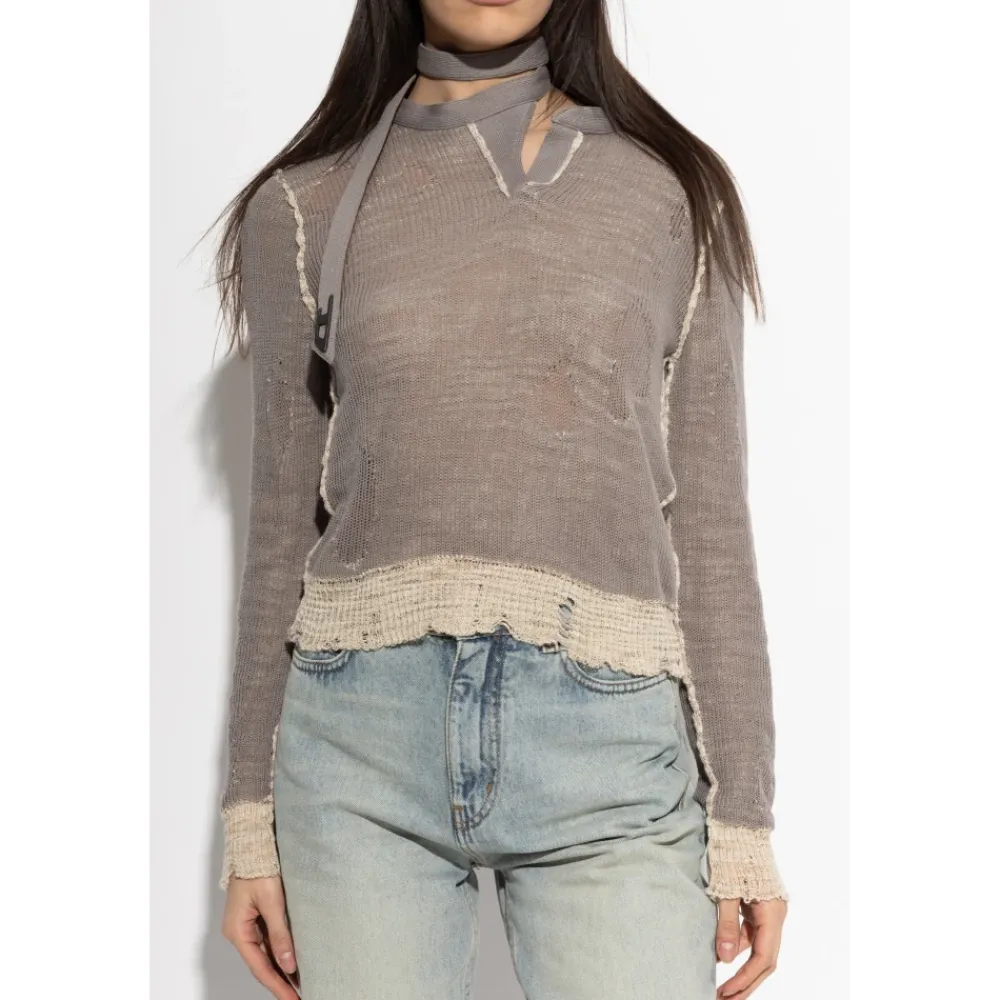 Striktrøjer & Sweatere<Diesel M-DRACARINA Sweater Beige