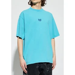 T-Shirts<Balenciaga Medium Fit T-Shirt Blå