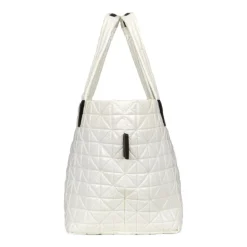 Indkøbstasker^Vee Collective Medium Nylon Tote Bag Hvid