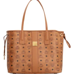 Indkøbstasker<MCM Medium Reversible Liz Shopper Taske Brun