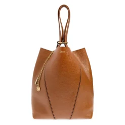 Indkøbstasker^Chloé Medium Spin Tote Bag Brun