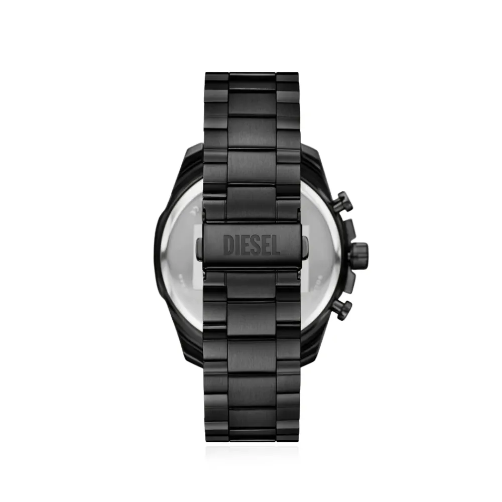 Ure<Diesel Mega Chief Slim Stainless Steel Watch Sort