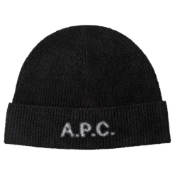 Huer, Kasketter & Hatte^A.P.C. Merino Uld Ribstrikket Hat Blå