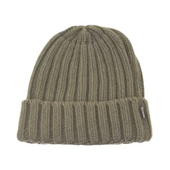 Huer & Kasketter^Woolrich Merino Wool Logo Beanie Grå