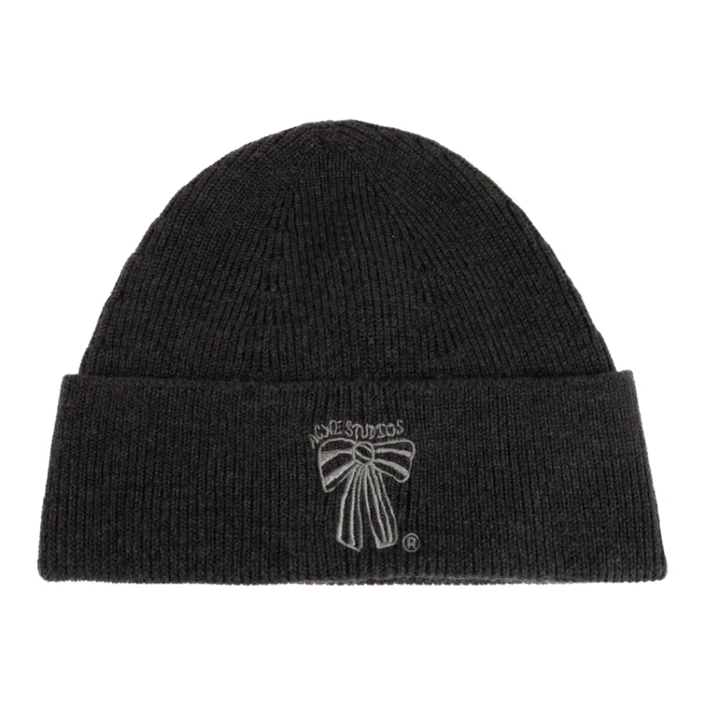 Huer, Kasketter & Hatte|Huer & Kasketter^Acne Studios Merinould Beanie Grå