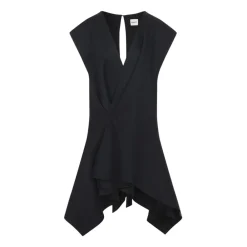 Bluser & Skjorter^Khaite Merith Mini Kjole Sort
