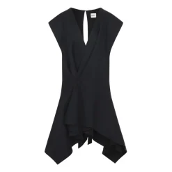 Bluser & Skjorter^Khaite Merith Mini Kjole Sort