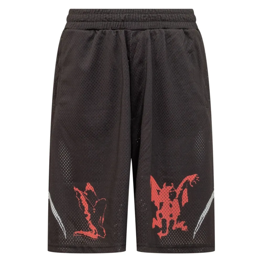 Træningsbukser & Tights^44 Label Group Mesh Sweatshorts Sort
