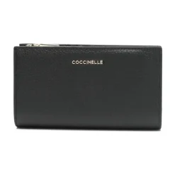 Punge & Kortholder<Coccinelle Metallic Large Wallet Sort