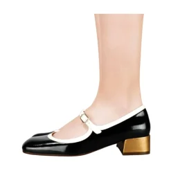 Pumps|Stiletter^Chie Mihara Metallic Læder Stiletter Sort