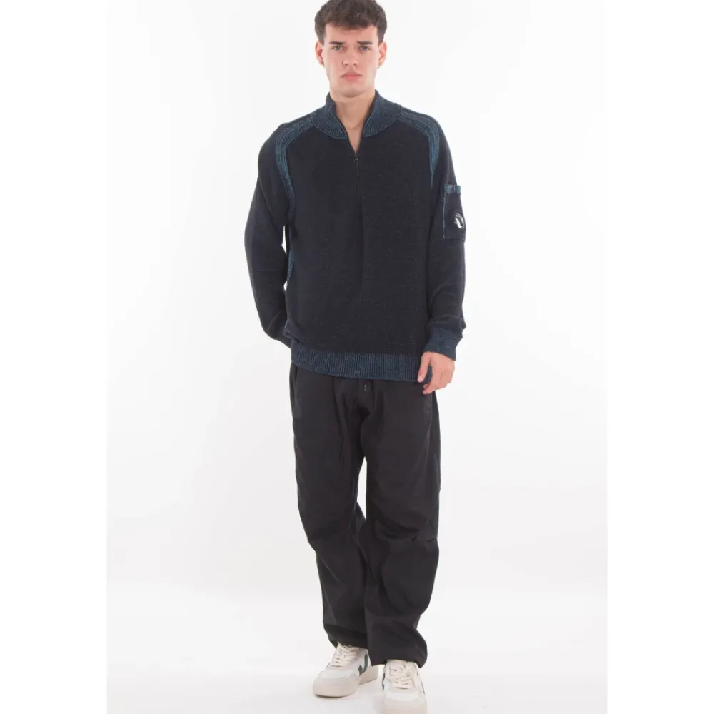 Bukser<C.P. Company Metropolis Series Technical Panama Boxy Pants Sort