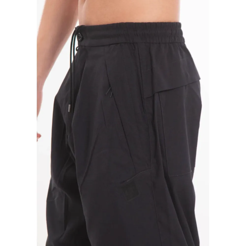 Bukser<C.P. Company Metropolis Series Technical Panama Boxy Pants Sort