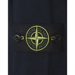 Trøjer|Sweatshirts^Stone Island Micro Stitch Sweatshirt Blå