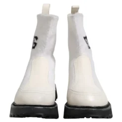 Vinterstøvler<Dolce & Gabbana Mid Calf Boots Hvid