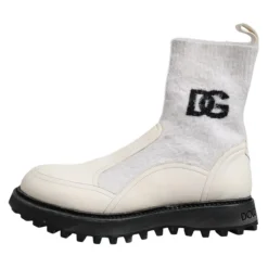 Vinterstøvler<Dolce & Gabbana Mid Calf Boots Hvid