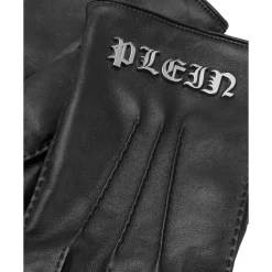 Handsker^Philipp Plein Mid-Gloves Gothic Plein Sort