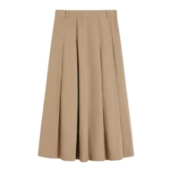 Nederdele<Weekend Max Mara Midi Nederdel Brun