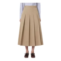 Nederdele<Weekend Max Mara Midi Nederdel Brun
