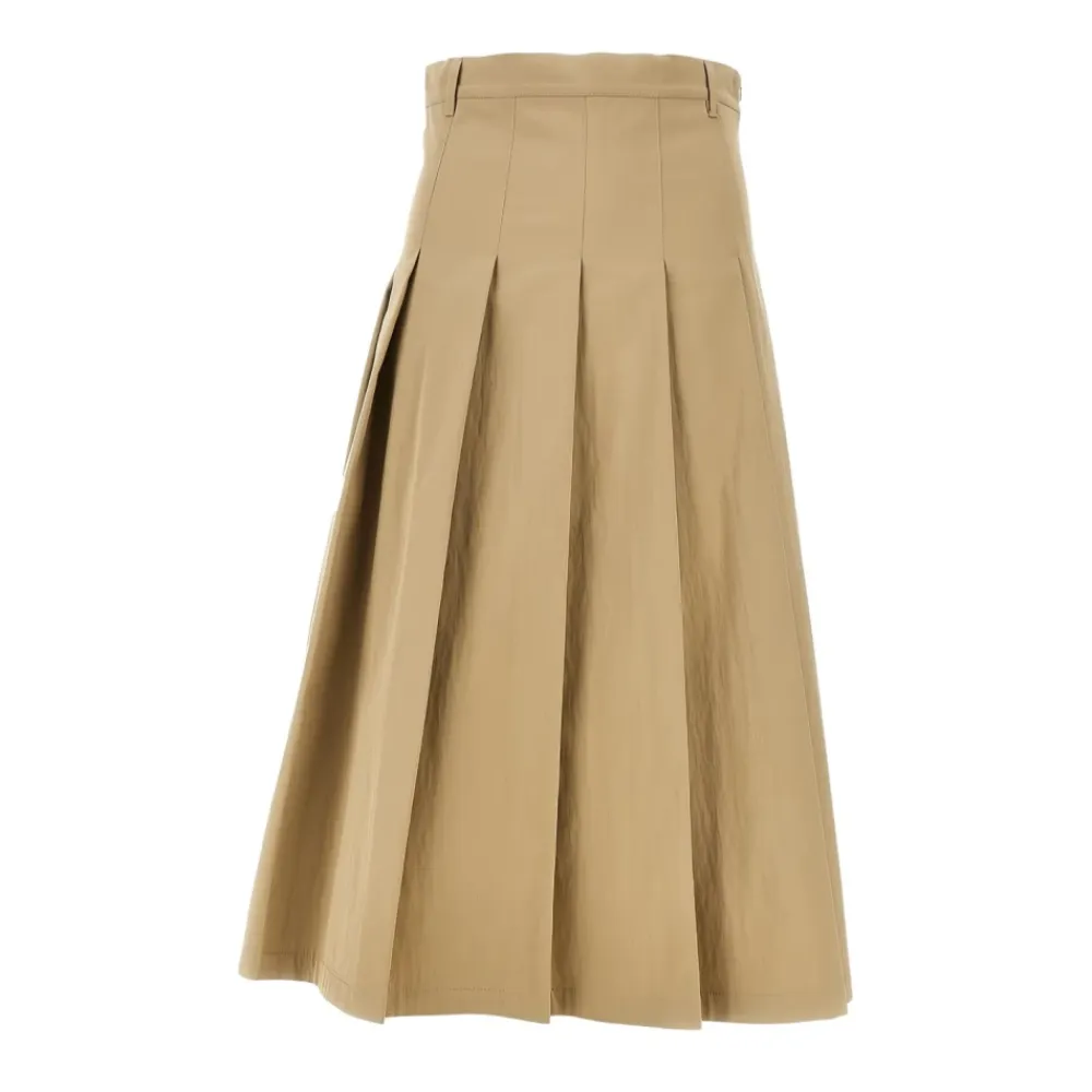 Nederdele<Weekend Max Mara Midi Nederdel Brun