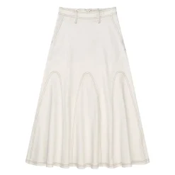 Nederdele<Munthe Midi Nederdele Beige