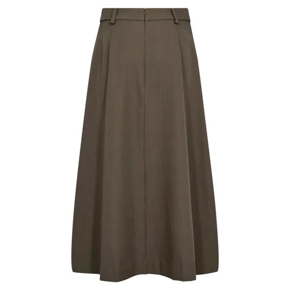 Nederdele^Co'Couture Midi Skirts Brun