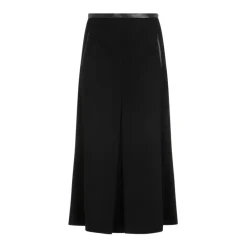 Nederdele<Saint Laurent Midi Skirts Sort