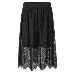 Nederdele<Lollys Laundry Midi Skirts Sort