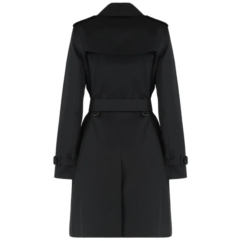 Frakker^Burberry Mid-length Kensington Heritage Trenchcoat Sort