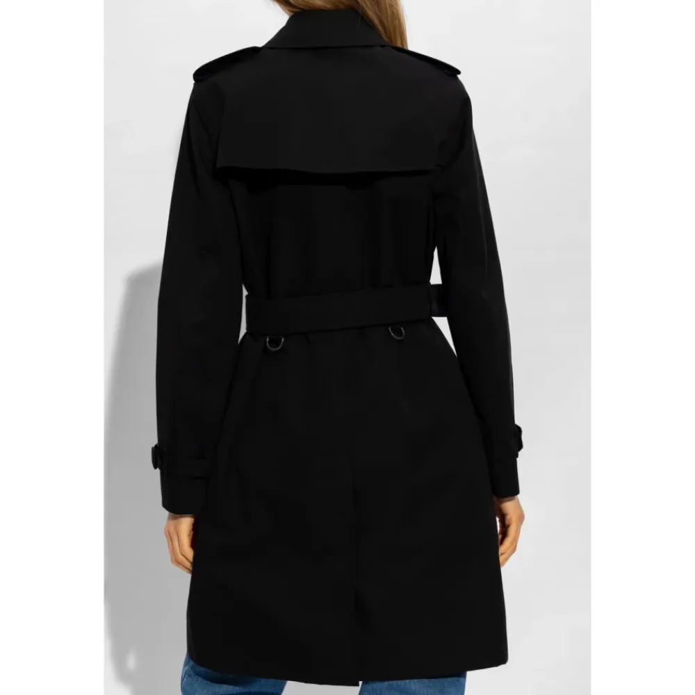 Frakker^Burberry Mid-length Kensington Heritage Trenchcoat Sort