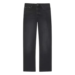 Jeans^Anine Bing Mid-Rise Jeans Sort