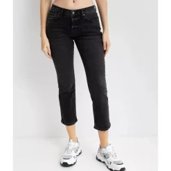 Jeans^Anine Bing Mid-Rise Jeans Sort