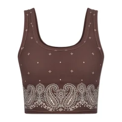 T-Shirts & Toppe<The Upside Mikkola Lou Sports BH Brun