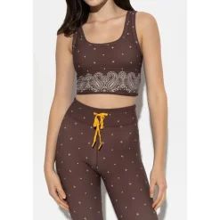 T-Shirts & Toppe<The Upside Mikkola Lou Sports BH Brun