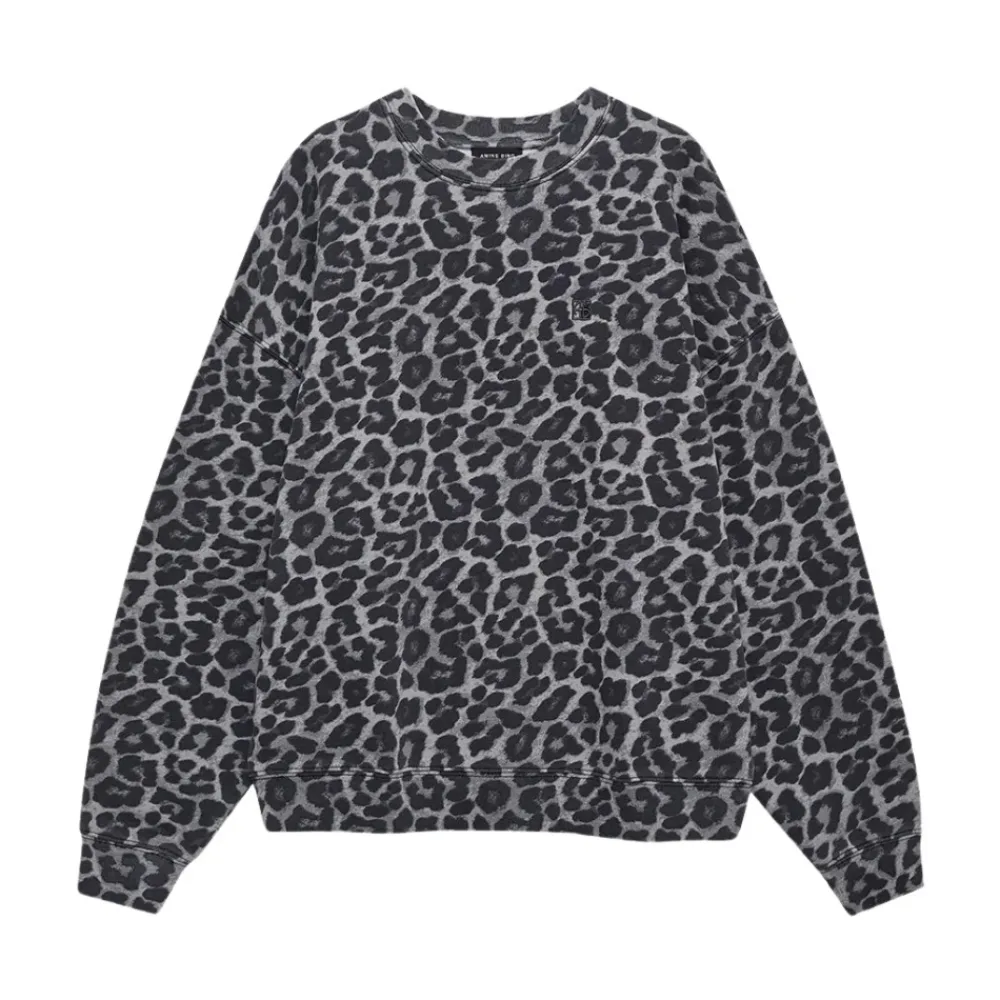 Sweatshirts|Striktrøjer & Sweatere<Anine Bing Miles Sweatshirt Grå