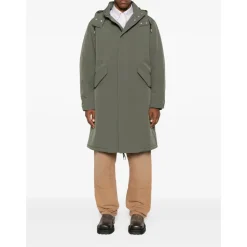 Frakker<A.P.C. Militær Khaki Parka Anatole Grøn