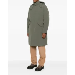 Frakker<A.P.C. Militær Khaki Parka Anatole Grøn