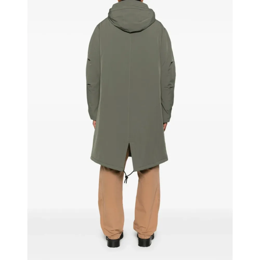 Frakker<A.P.C. Militær Khaki Parka Anatole Grøn