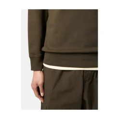 Sweatshirts<Stone Island Militær Crewneck Sweatshirt Grøn