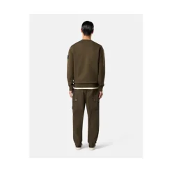 Sweatshirts<Stone Island Militær Crewneck Sweatshirt Grøn