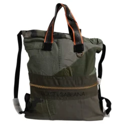 Rygsække^Dolce & Gabbana Militær Patchwork Rygsæk Grøn